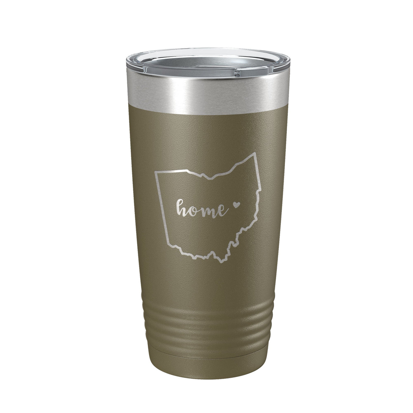 Ohio Tumbler Home State Travel Mug Insulated Laser Engraved Map Coffee Cup 20 oz-21