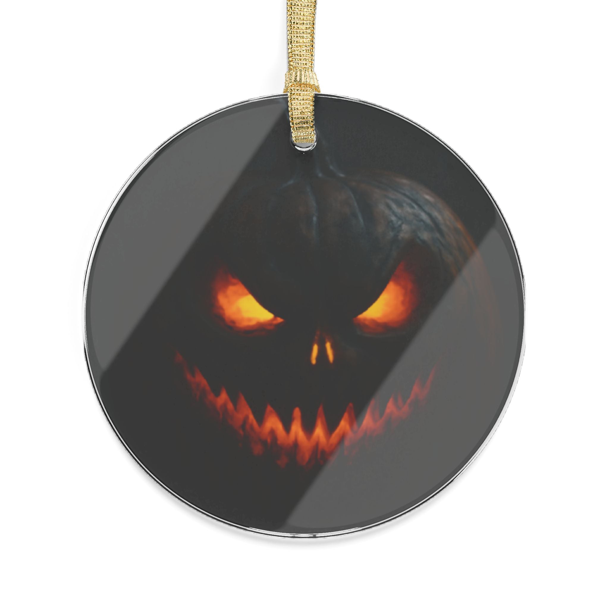 Spooky Halloween Acrylic Ornaments, Scary Pumpkin Decoration, Tree Hangings, Custom Holiday Decor, Trick or Treat Ornaments