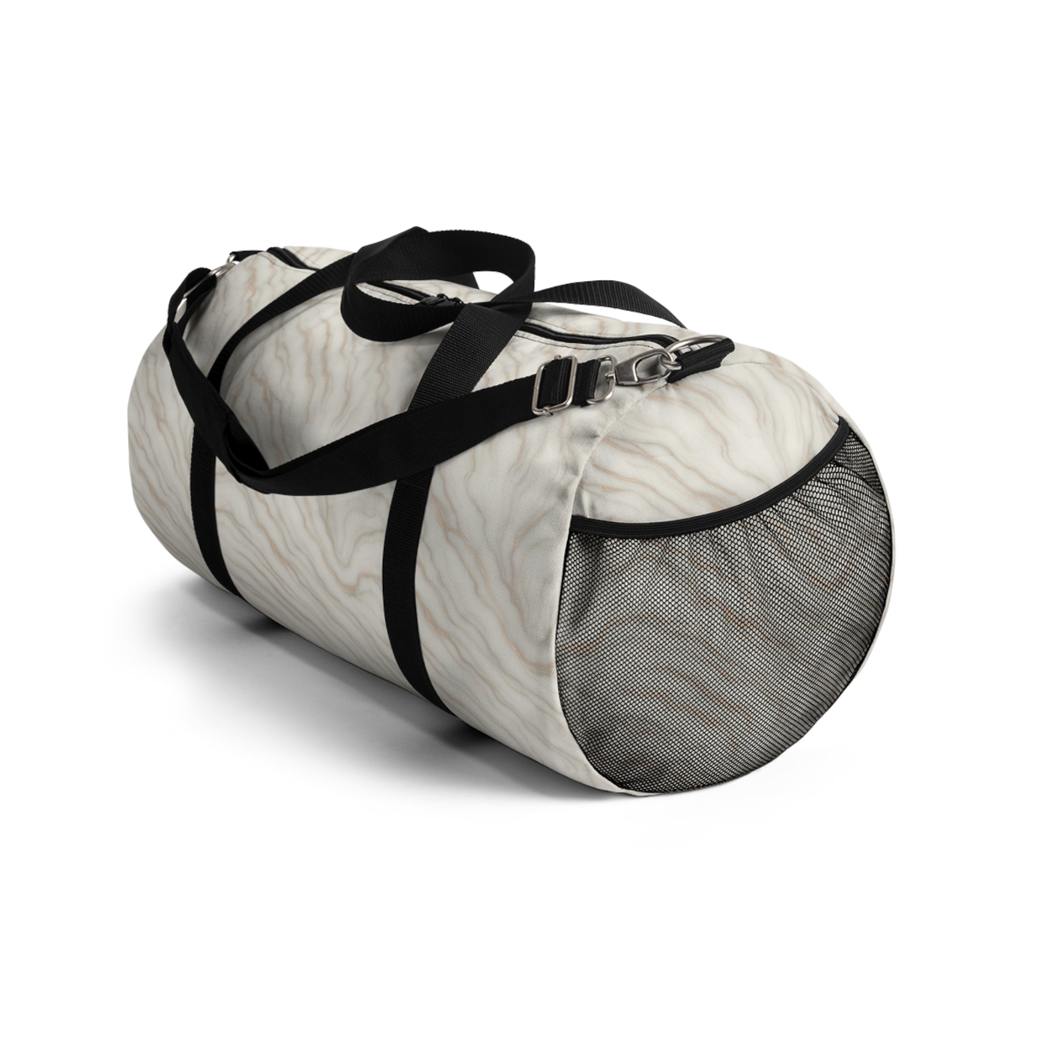 Marbled Pattern Duffel Bag | Stylish Travel Tote, Gym Bag, Weekend Getaway, Yoga Equipment, Sports Gear
