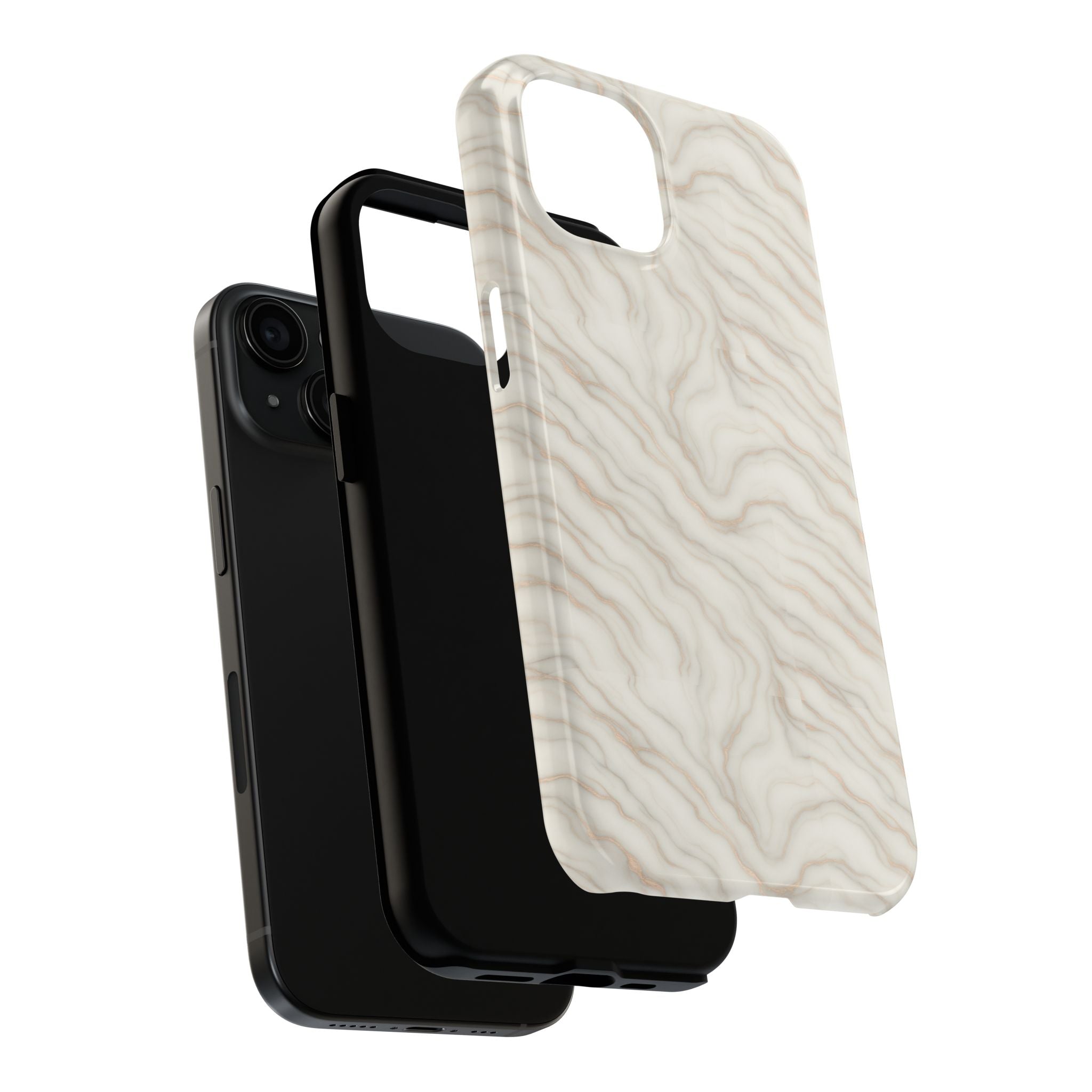 Elegant Marble Tough Phone Cases for Stylish Protection, Unique Phone Covers, Gifts for Her, Durable Cases for iPhone/Android