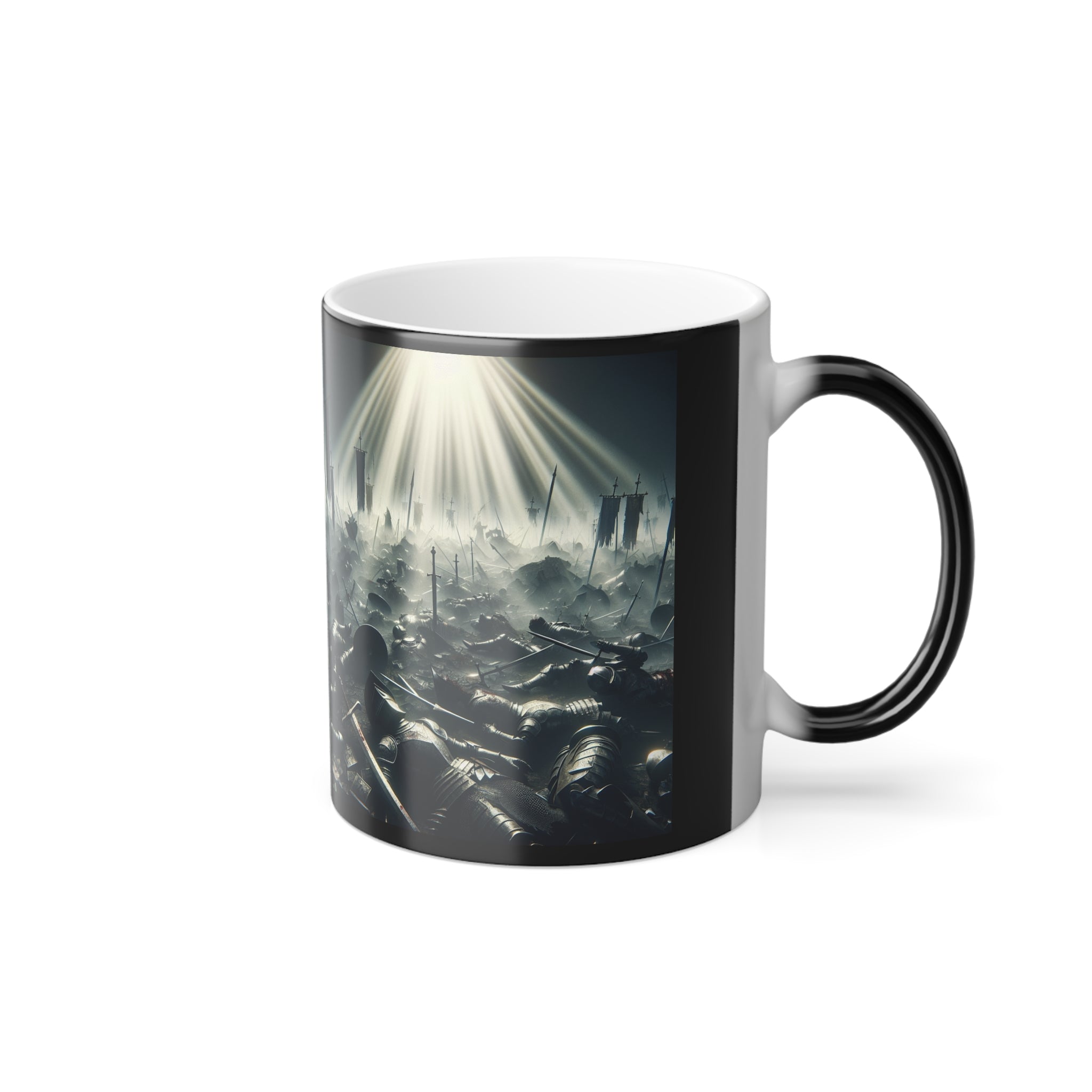 Morphing Mug - Medieval Souls Battle Castle 11oz