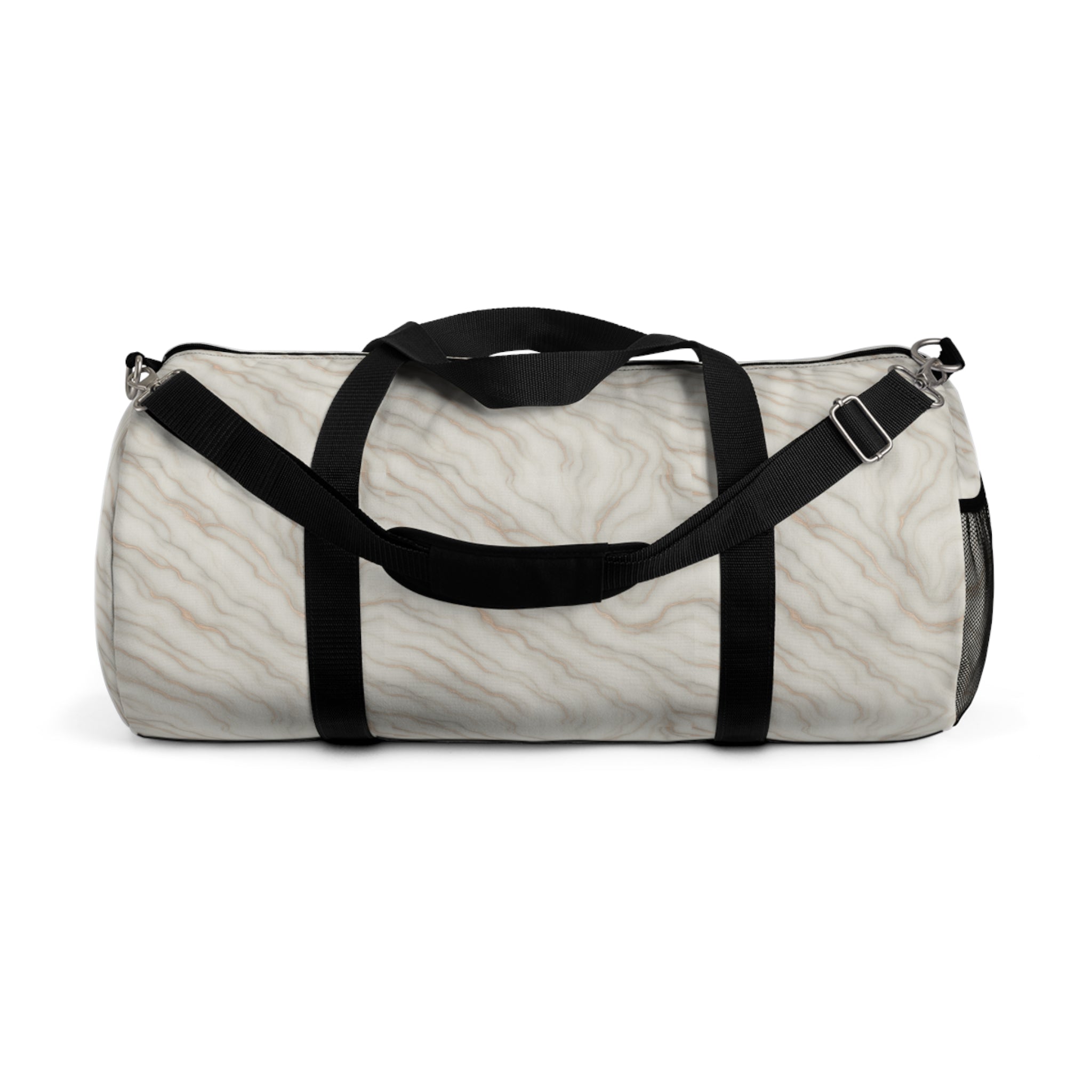 Marbled Pattern Duffel Bag | Stylish Travel Tote, Gym Bag, Weekend Getaway, Yoga Equipment, Sports Gear