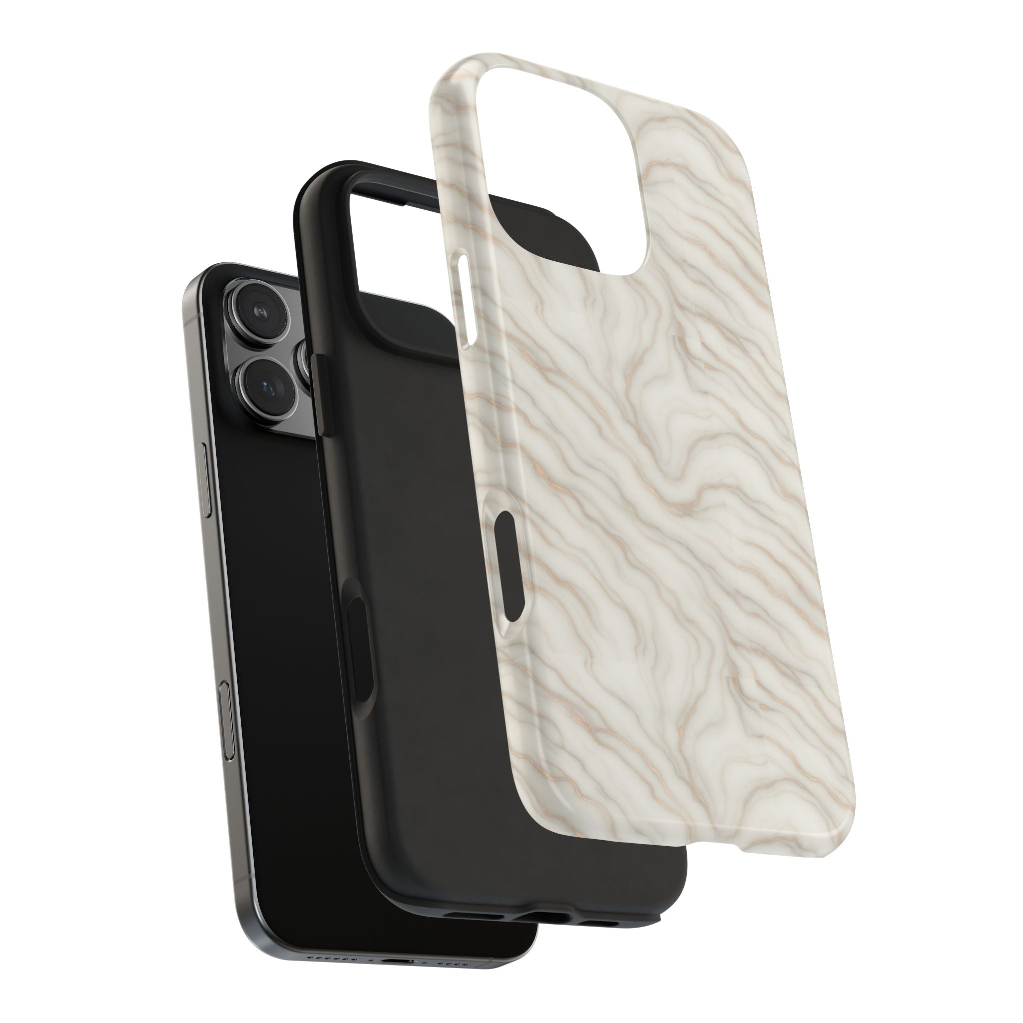Elegant Marble Tough Phone Cases for Stylish Protection, Unique Phone Covers, Gifts for Her, Durable Cases for iPhone/Android