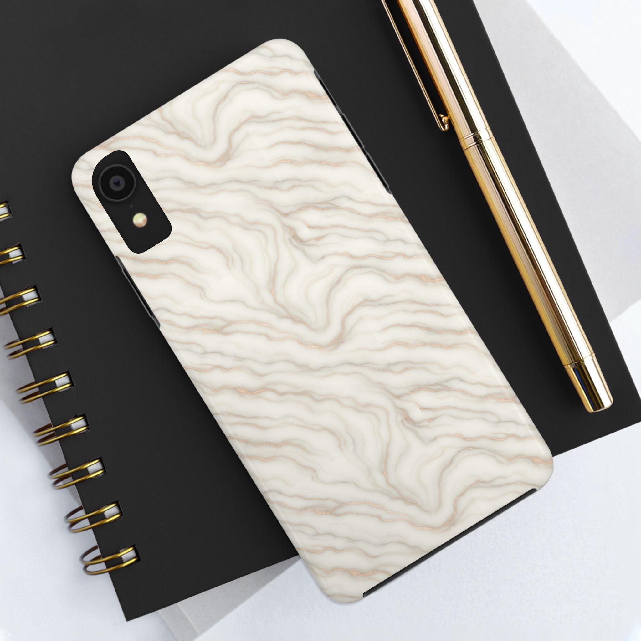 Elegant Marble Tough Phone Cases for Stylish Protection, Unique Phone Covers, Gifts for Her, Durable Cases for iPhone/Android