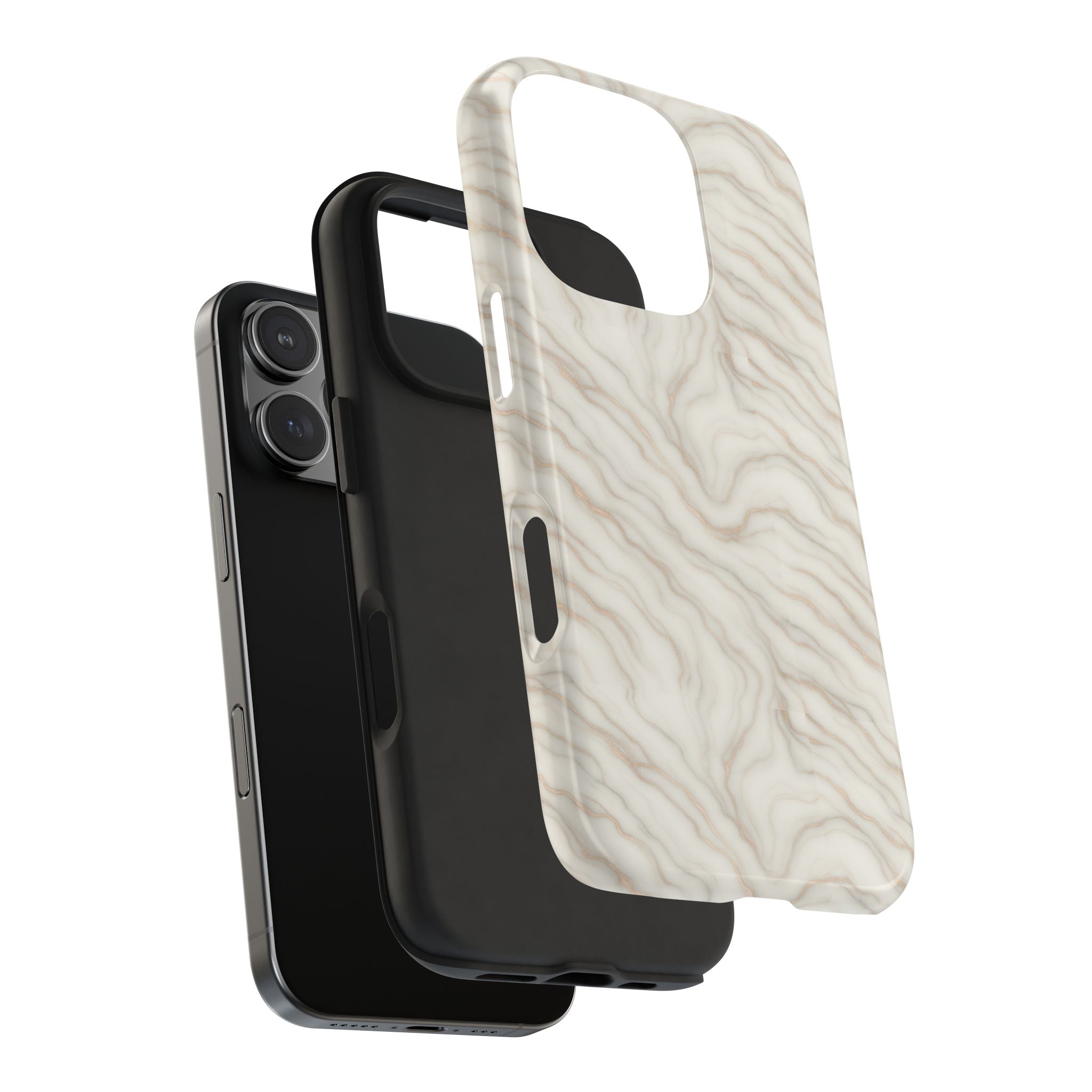 Elegant Marble Tough Phone Cases for Stylish Protection, Unique Phone Covers, Gifts for Her, Durable Cases for iPhone/Android