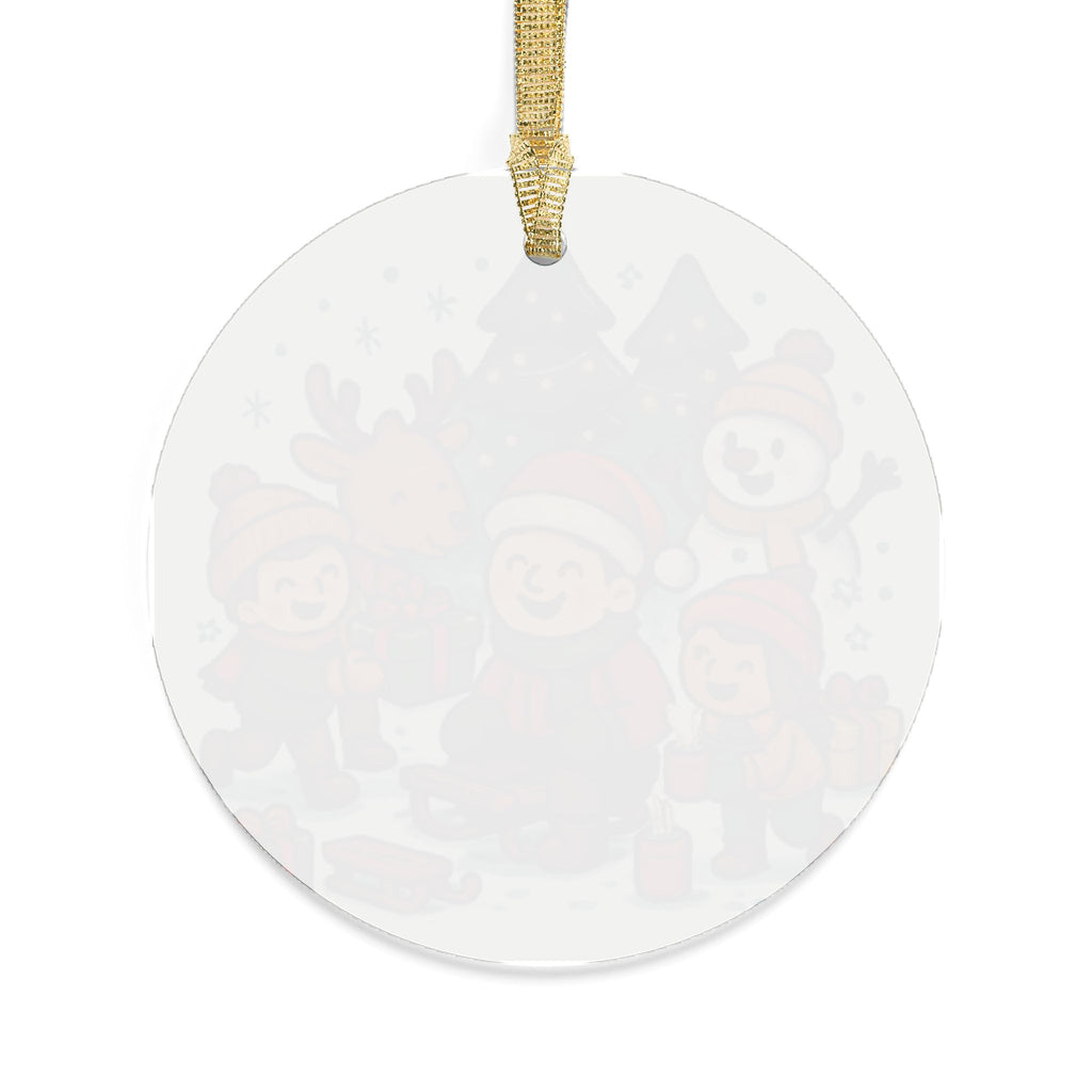 Festive Acrylic Ornaments | Christmas Decorations, Holiday Gifts, Winter Decor, Family Keepsakes, Personalized Ornaments