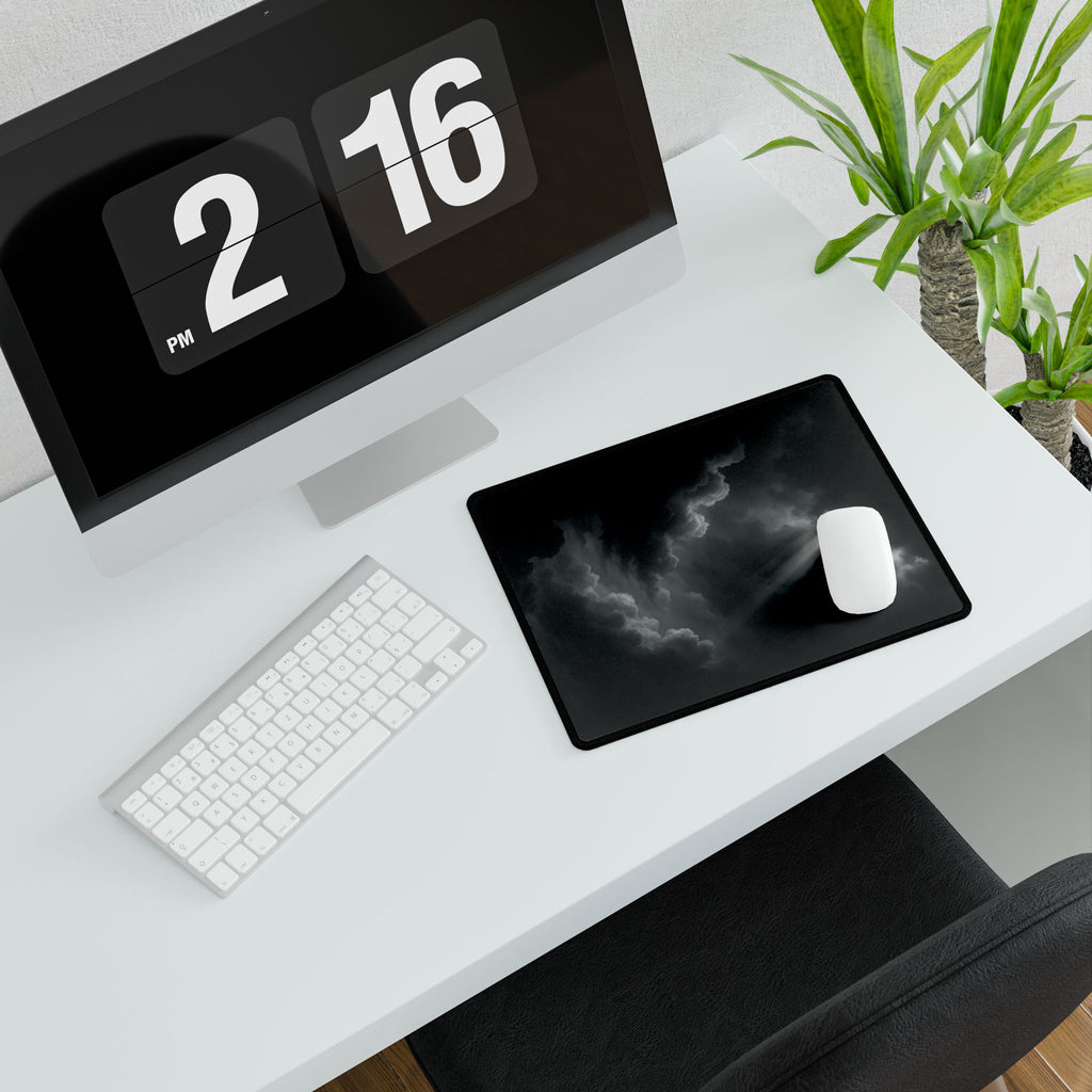 Elegant Cloud Desk Mat - Stylish Office Decor, Gaming Setup, Gift for Students and Professionals, Home Office Inclusive