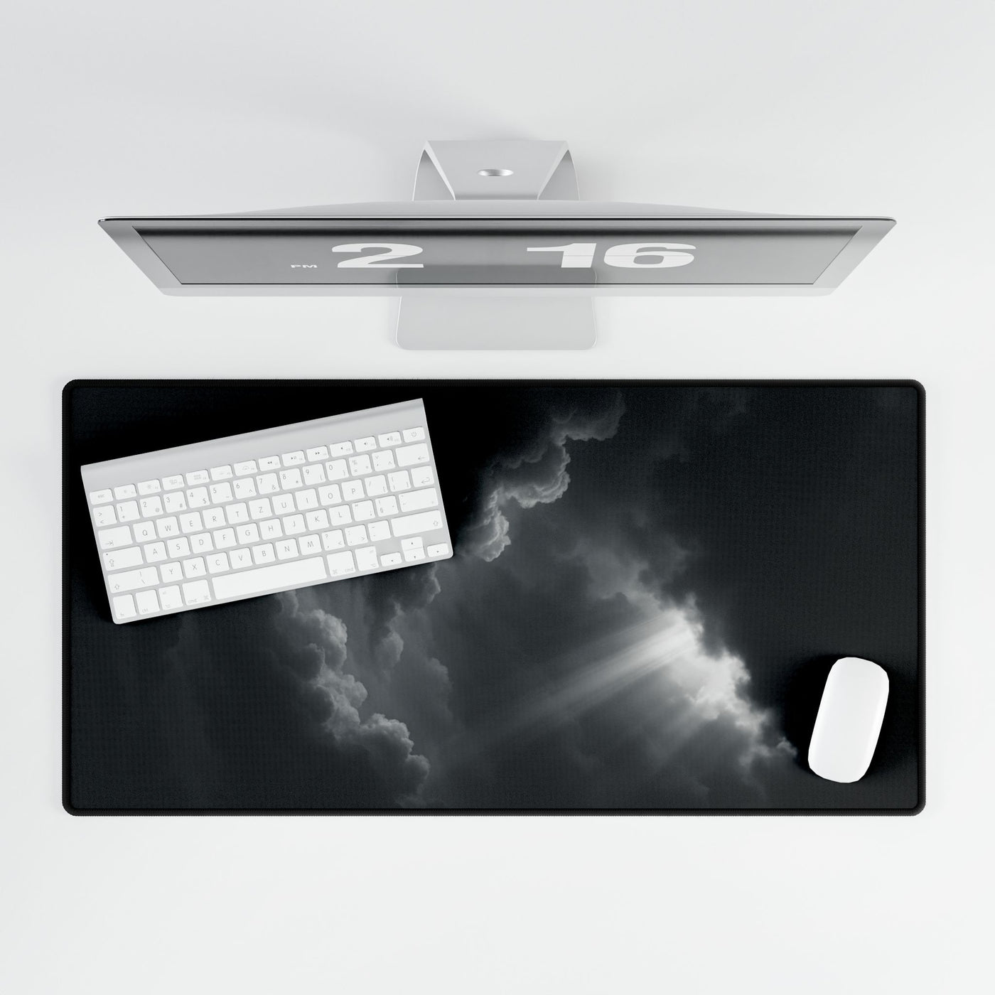 Elegant Cloud Desk Mat - Stylish Office Decor, Gaming Setup, Gift for Students and Professionals, Home Office Inclusive