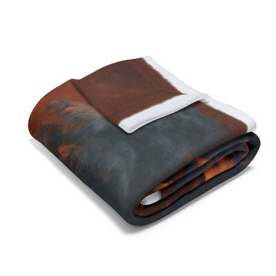 بطانية صوف شتوية دافئة، غطاء دافئ للتدفئة، ديكور ريفي للكابينة، هدية عطلة لها، راحة أساسية في الشتاء 