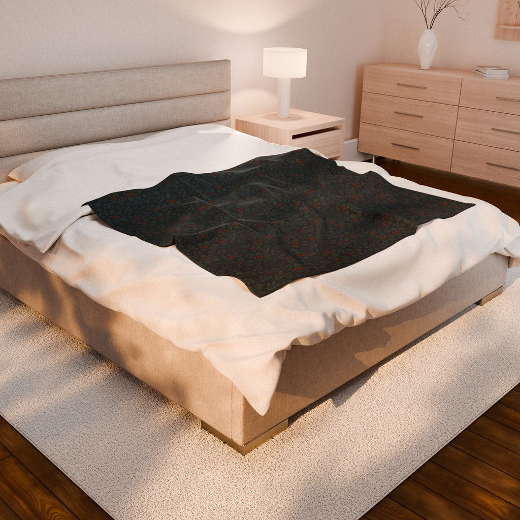 Cozy Velveteen Plush Blanket for Warmth and Comfort, Soft Throw Blanket, Perfect for Gift Giving, Home Decor, Relaxation, Winter Essentials
