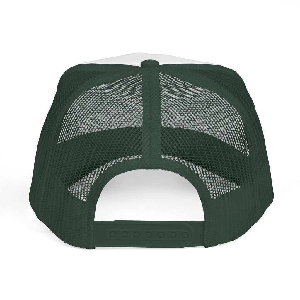 Trucker Cap with Origami Cupcake Design