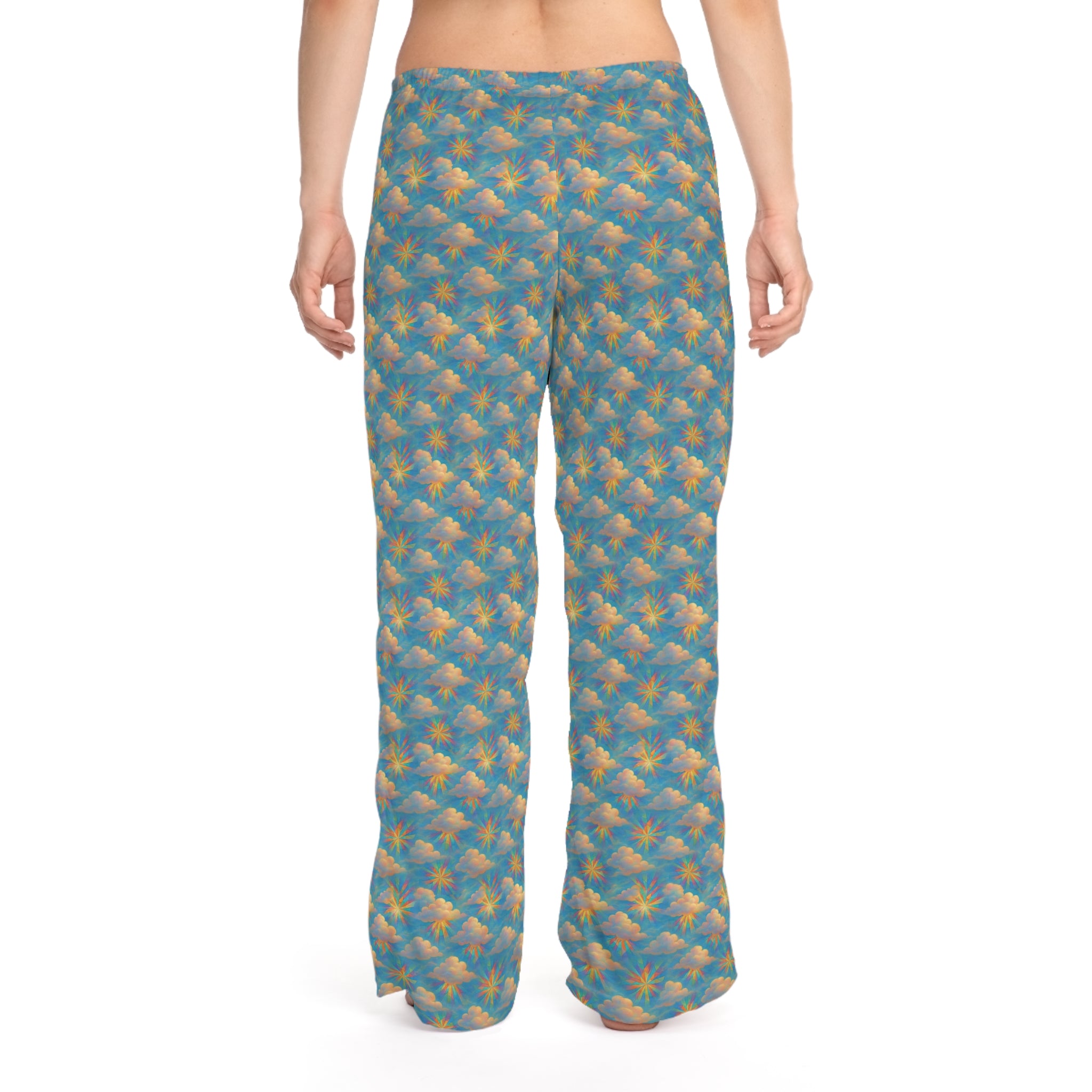 Tropical Print Women's Pajama Pants - Cozy Lounge Wear, Perfect for Relaxing, Gifts for Her, Summer Nights, Holiday Sleepwear