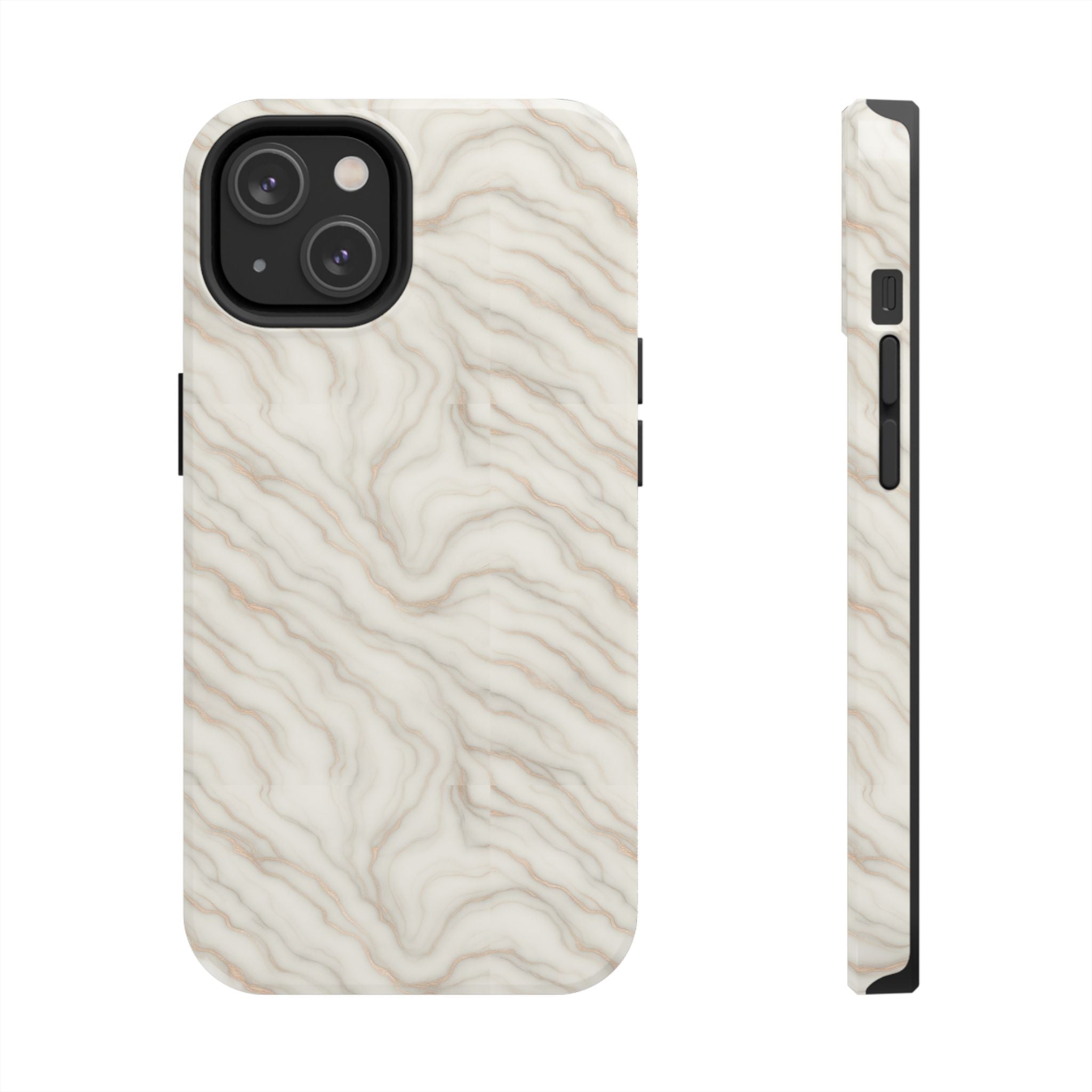 Elegant Marble Tough Phone Cases for Stylish Protection, Unique Phone Covers, Gifts for Her, Durable Cases for iPhone/Android