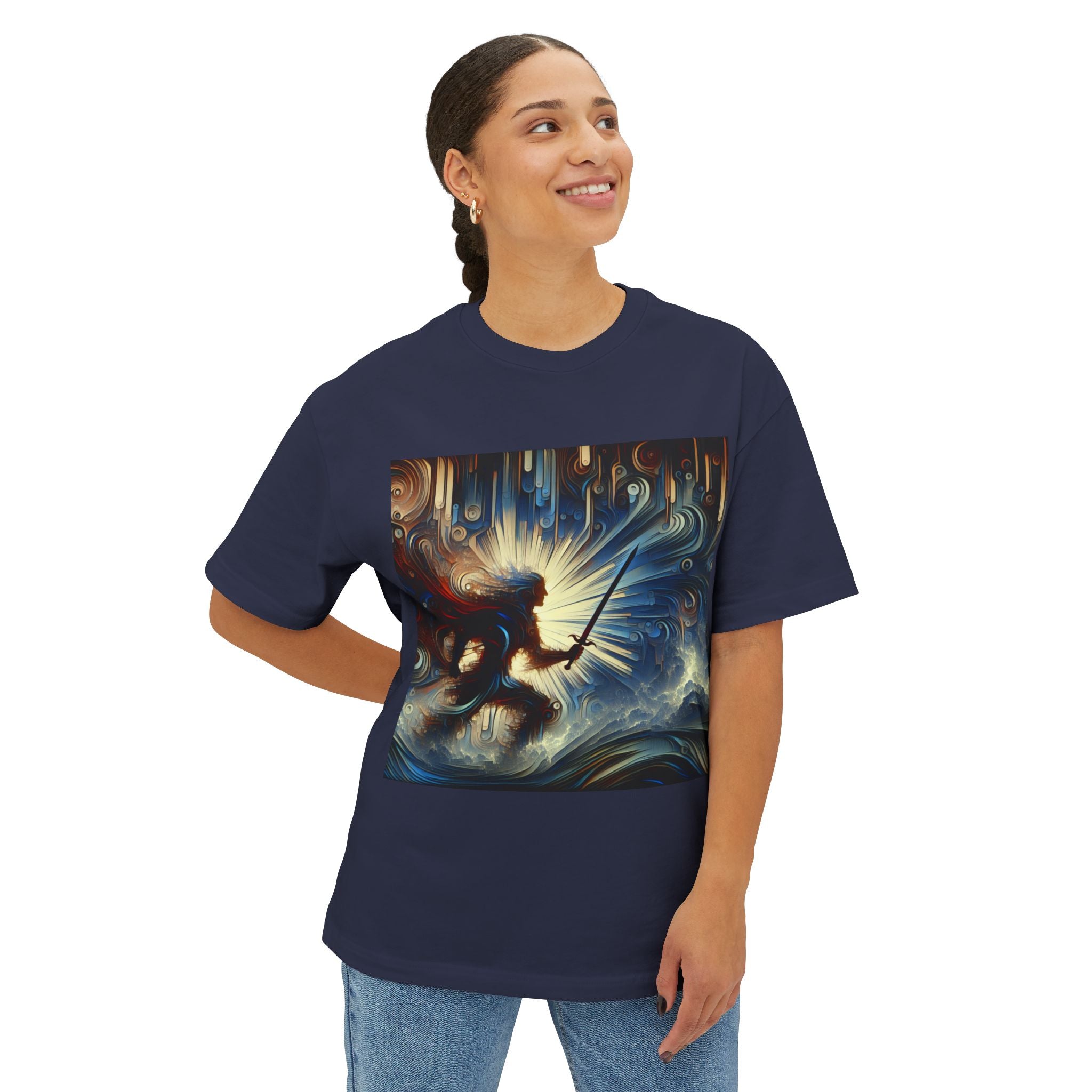Unisex Oversized Boxy Tee