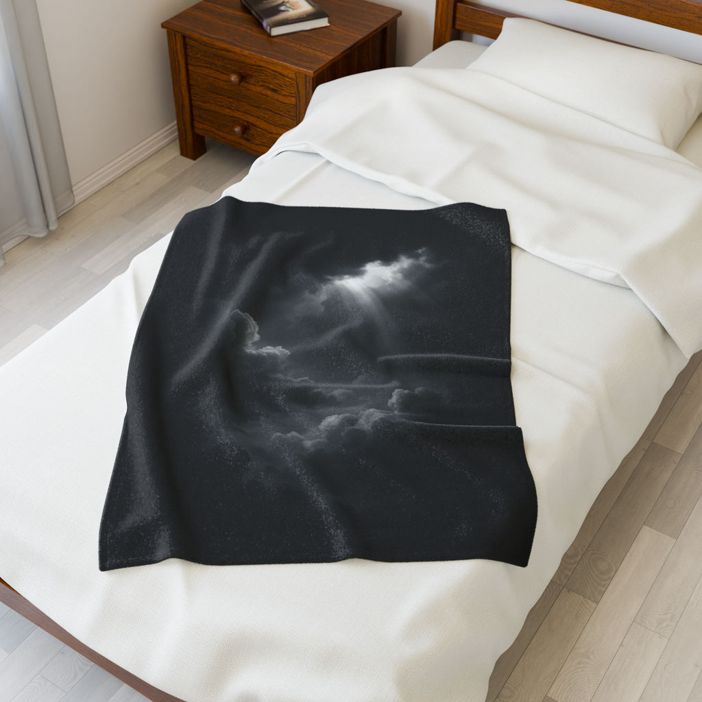 Cozy Velveteen Plush Blanket for Relaxation, Perfect for Home Decor, Gift for Snuggling, Bedtime, Cozy Nights