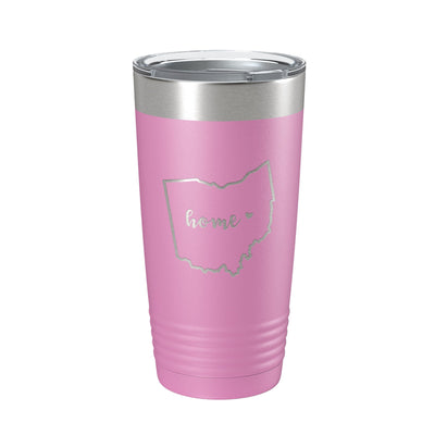 Ohio Tumbler Home State Travel Mug Insulated Laser Engraved Map Coffee Cup 20 oz-14