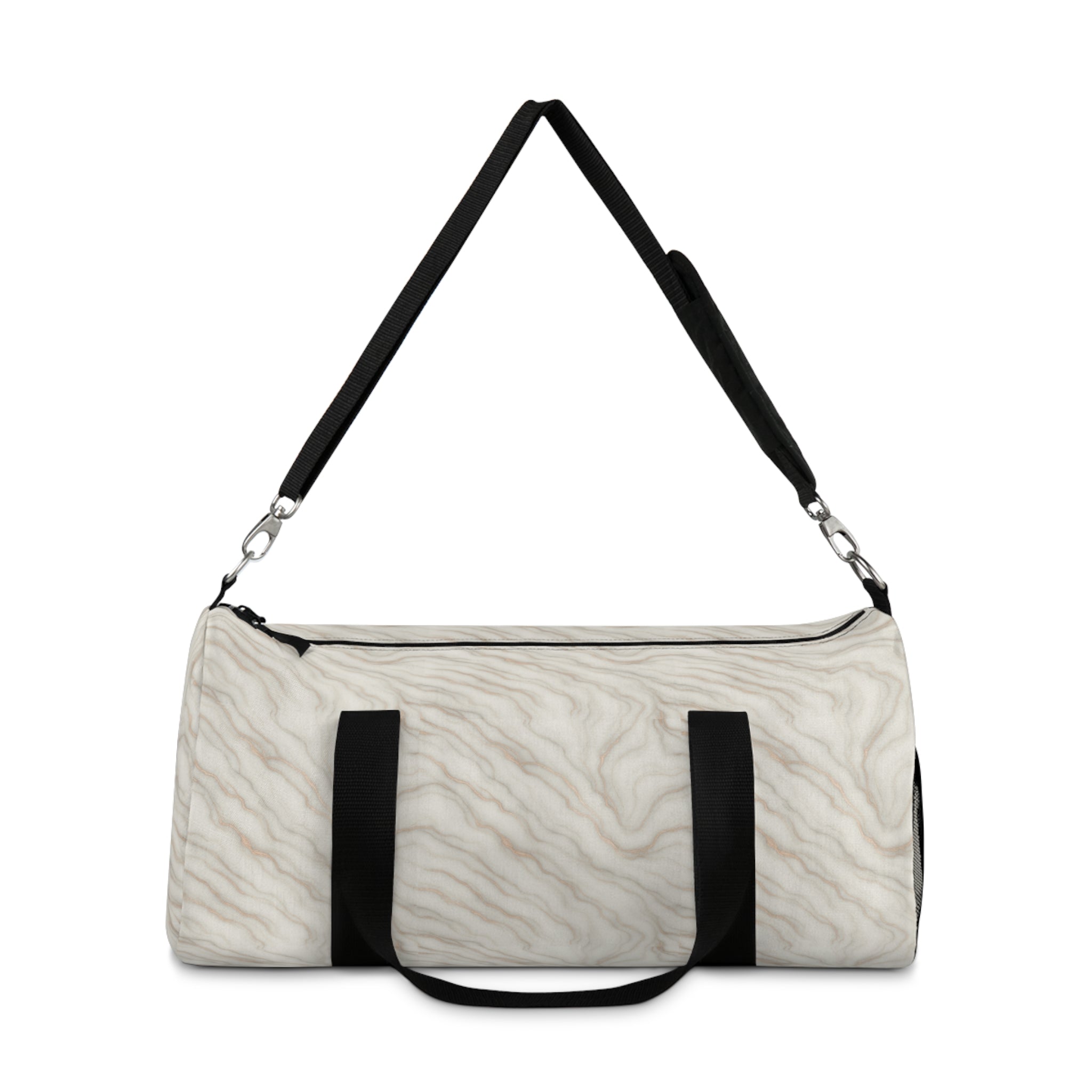 Marbled Pattern Duffel Bag | Stylish Travel Tote, Gym Bag, Weekend Getaway, Yoga Equipment, Sports Gear