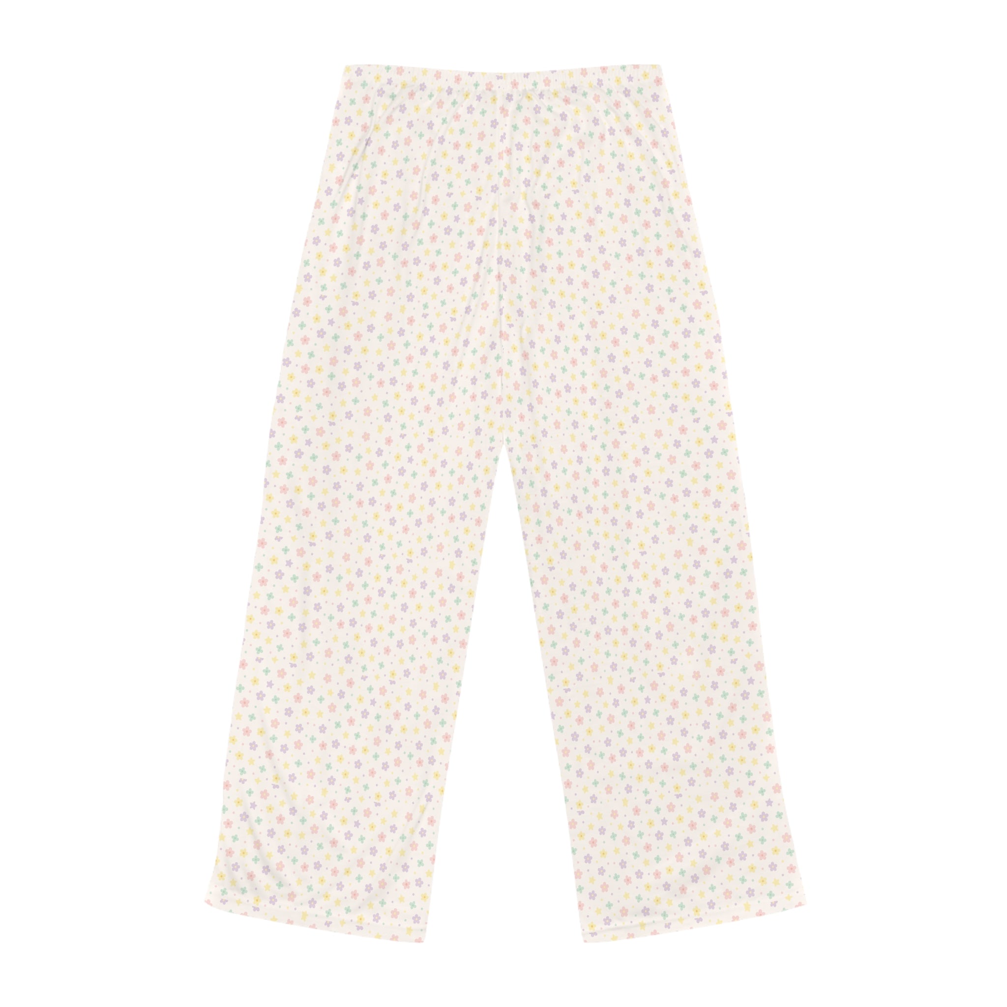 Cozy Dot-Pattern Women's Pajama Pants, Loungewear, Sleepwear, Relaxation, Gift Idea, Home Comfort