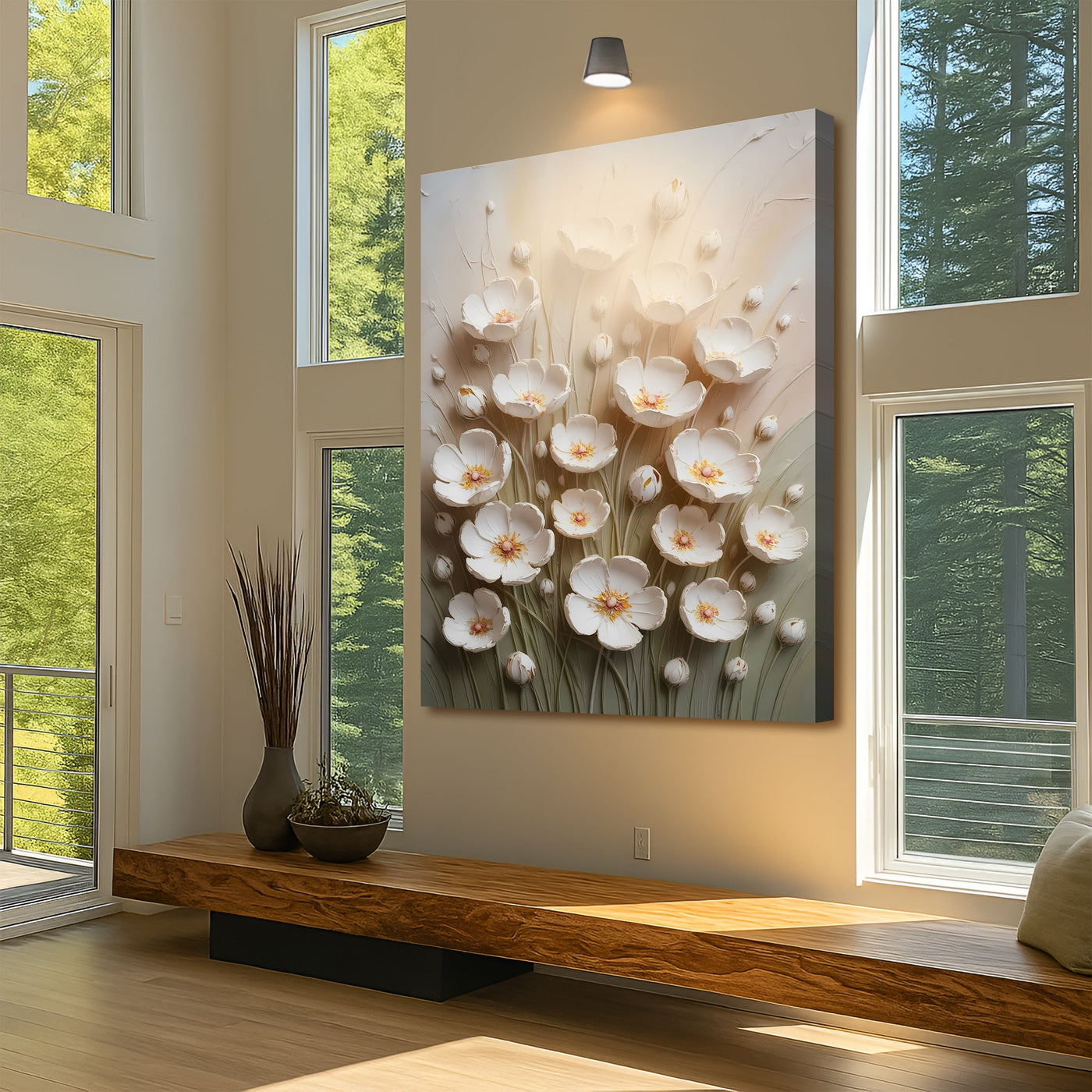 فن جداري زهري