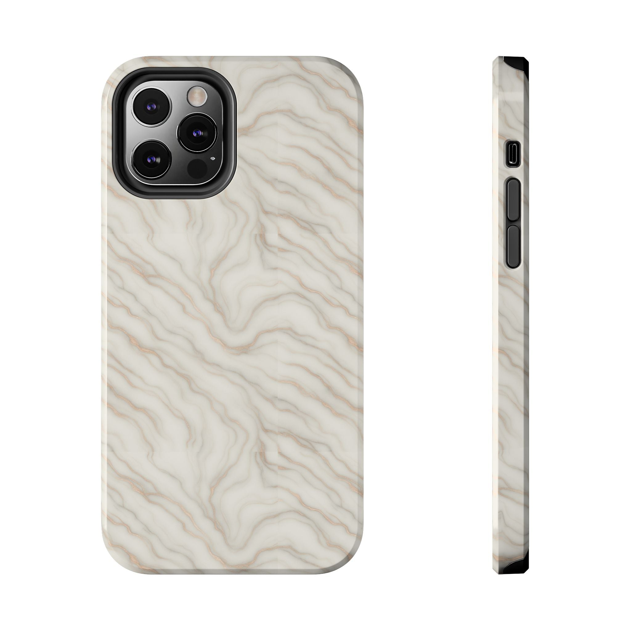 Elegant Marble Tough Phone Cases for Stylish Protection, Unique Phone Covers, Gifts for Her, Durable Cases for iPhone/Android