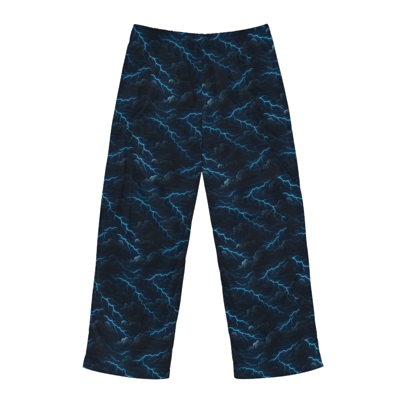 بنطلون بيجامة رجالي من Electric Storm، ملابس نوم مريحة، ملابس استرخاء، ملابس نوم للرجال، هدية مريحة له 