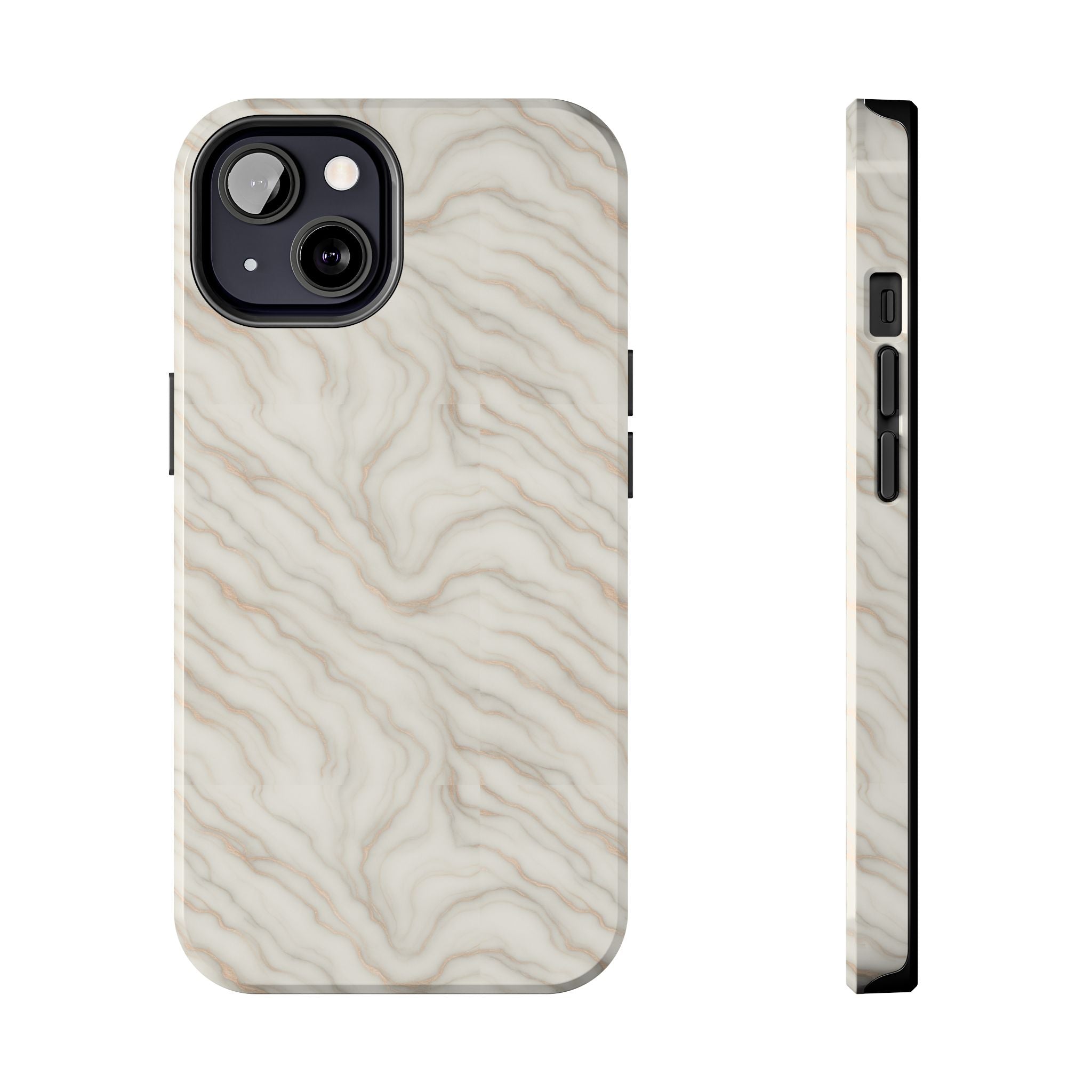 Elegant Marble Tough Phone Cases for Stylish Protection, Unique Phone Covers, Gifts for Her, Durable Cases for iPhone/Android