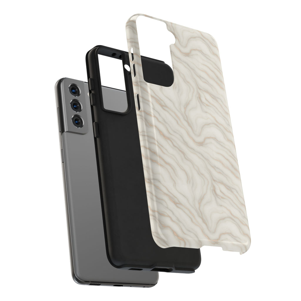 Elegant Marble Tough Phone Cases for Stylish Protection, Unique Phone Covers, Gifts for Her, Durable Cases for iPhone/Android