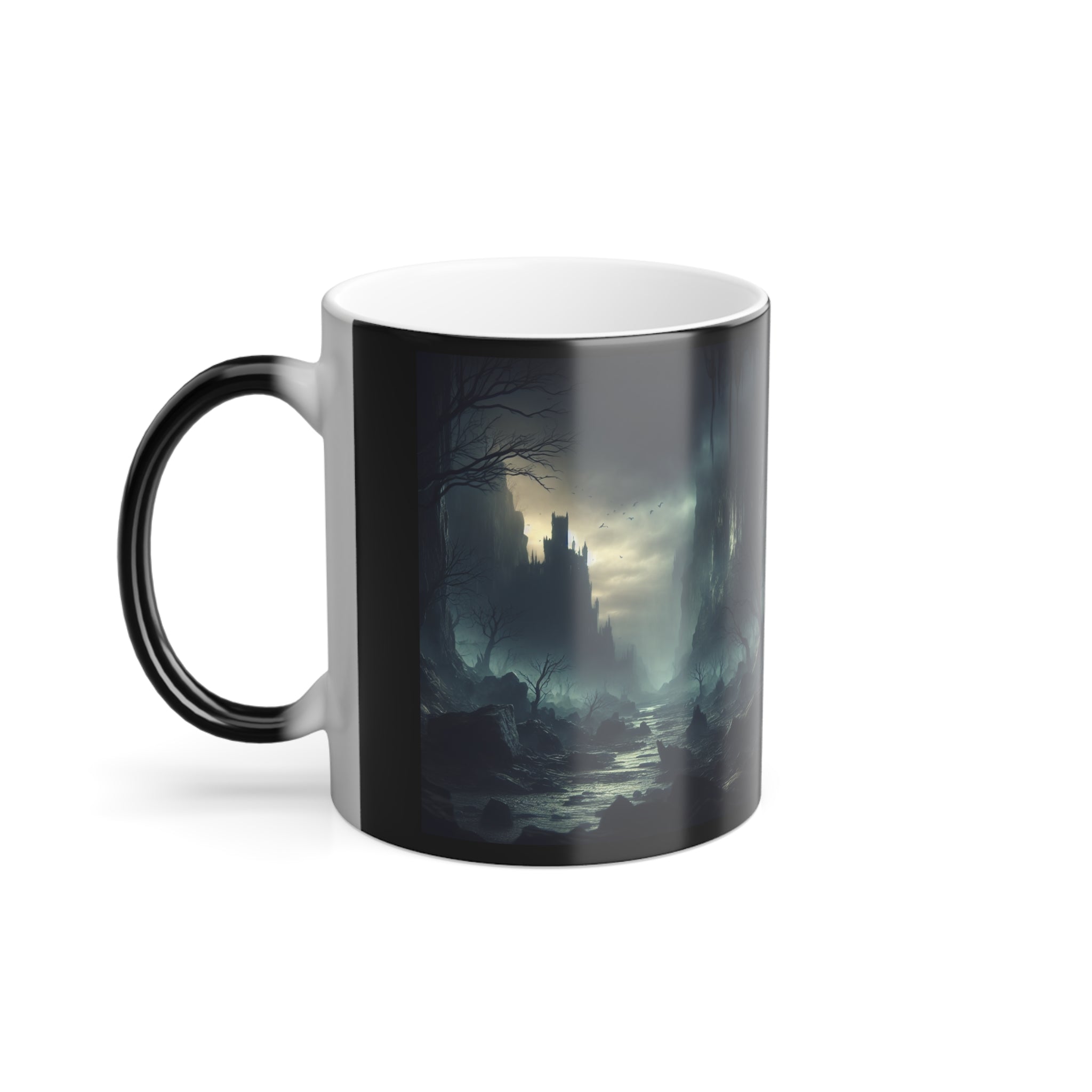 Morphing Mug - Medieval Souls Battle Castle 11oz