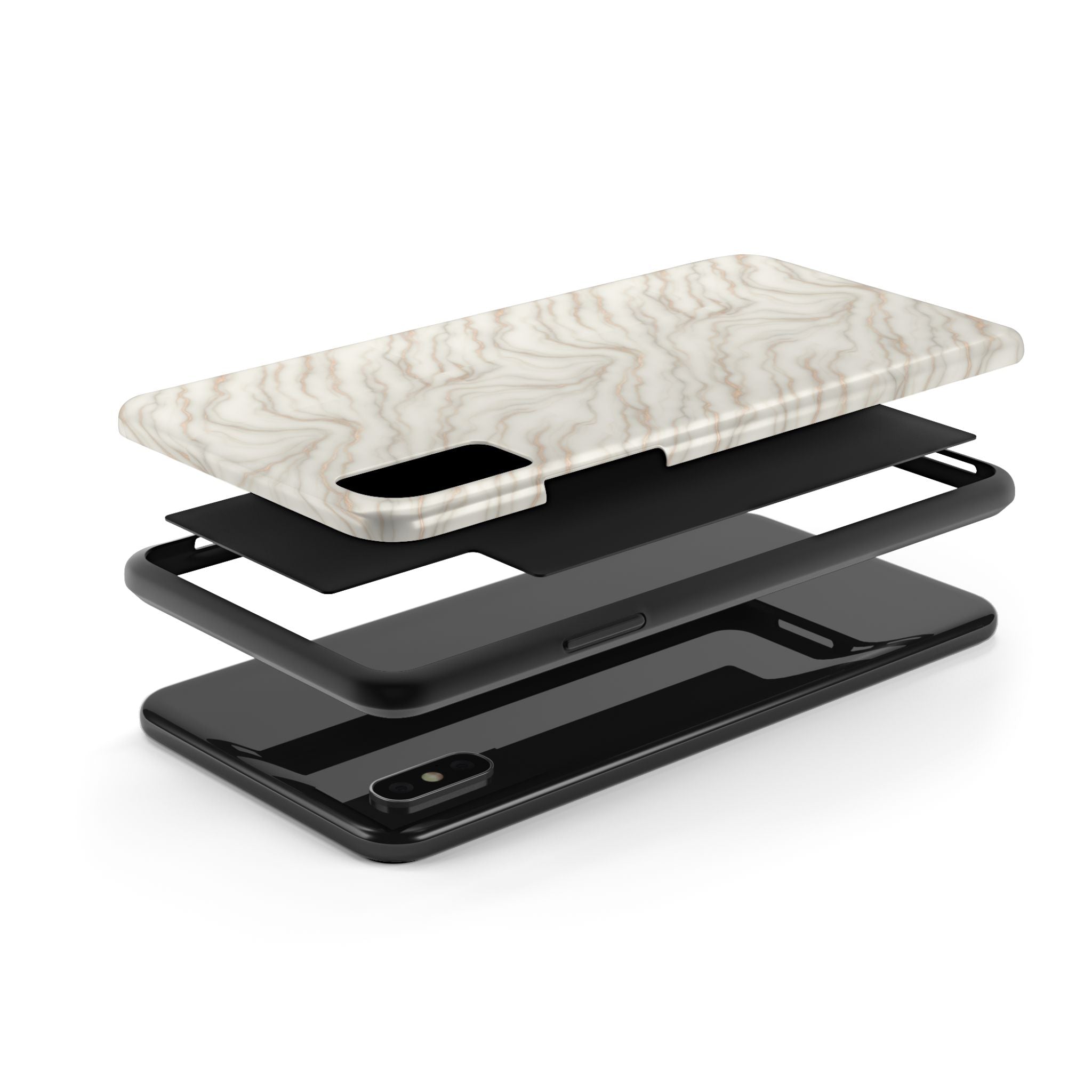 Elegant Marble Tough Phone Cases for Stylish Protection, Unique Phone Covers, Gifts for Her, Durable Cases for iPhone/Android