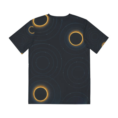 Men's Cosmic Pattern Tee, Unique Men's AOP Shirt, Celestial Print Top, Gift for Space Lovers, Casual Wear, Astronomy T-Shirt