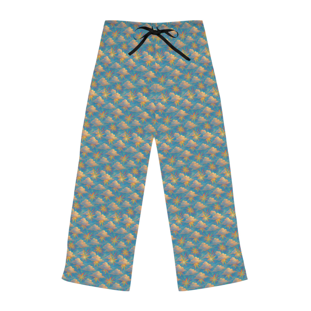 Tropical Print Women's Pajama Pants - Cozy Lounge Wear, Perfect for Relaxing, Gifts for Her, Summer Nights, Holiday Sleepwear