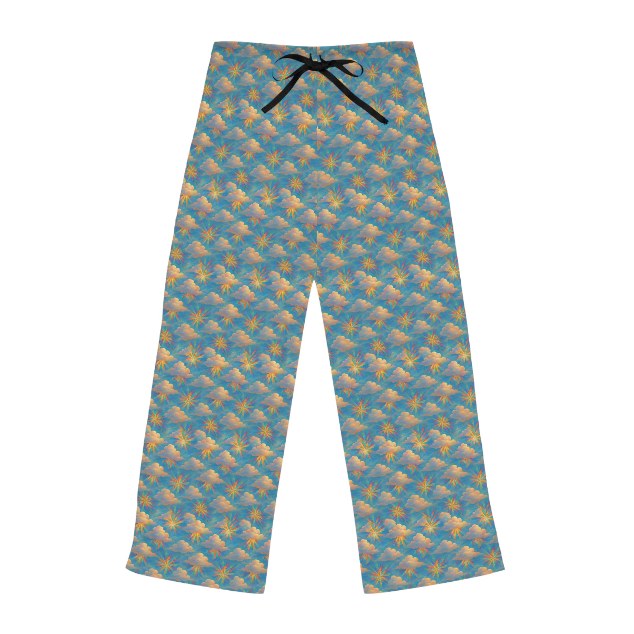 Tropical Print Women's Pajama Pants - Cozy Lounge Wear, Perfect for Relaxing, Gifts for Her, Summer Nights, Holiday Sleepwear