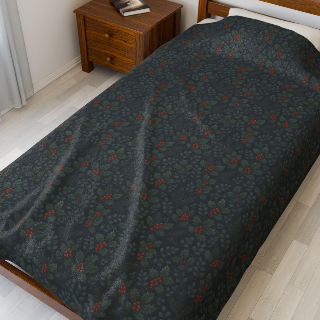 Cozy Velveteen Plush Blanket for Warmth and Comfort, Soft Throw Blanket, Perfect for Gift Giving, Home Decor, Relaxation, Winter Essentials