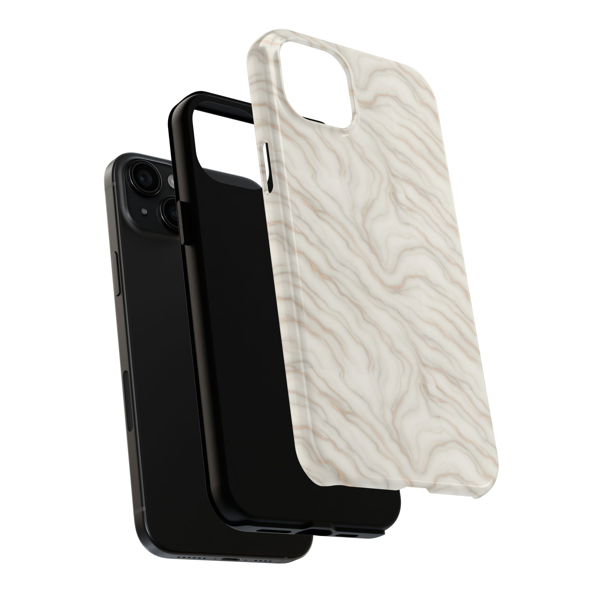 Elegant Marble Tough Phone Cases for Stylish Protection, Unique Phone Covers, Gifts for Her, Durable Cases for iPhone/Android