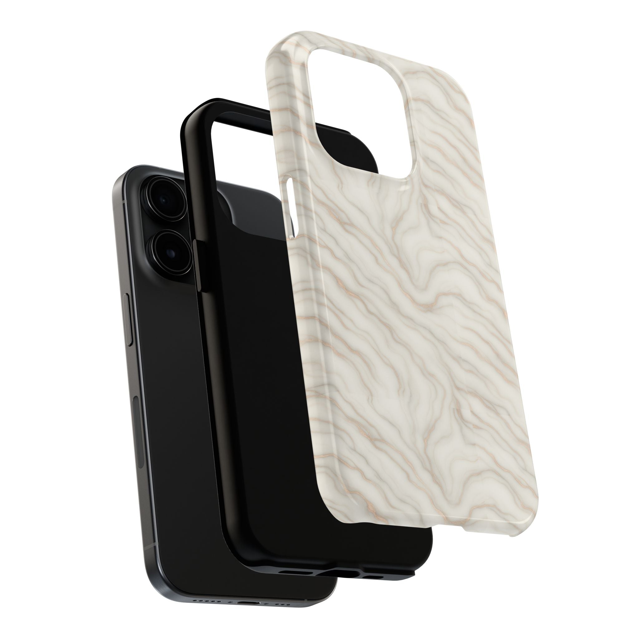 Elegant Marble Tough Phone Cases for Stylish Protection, Unique Phone Covers, Gifts for Her, Durable Cases for iPhone/Android