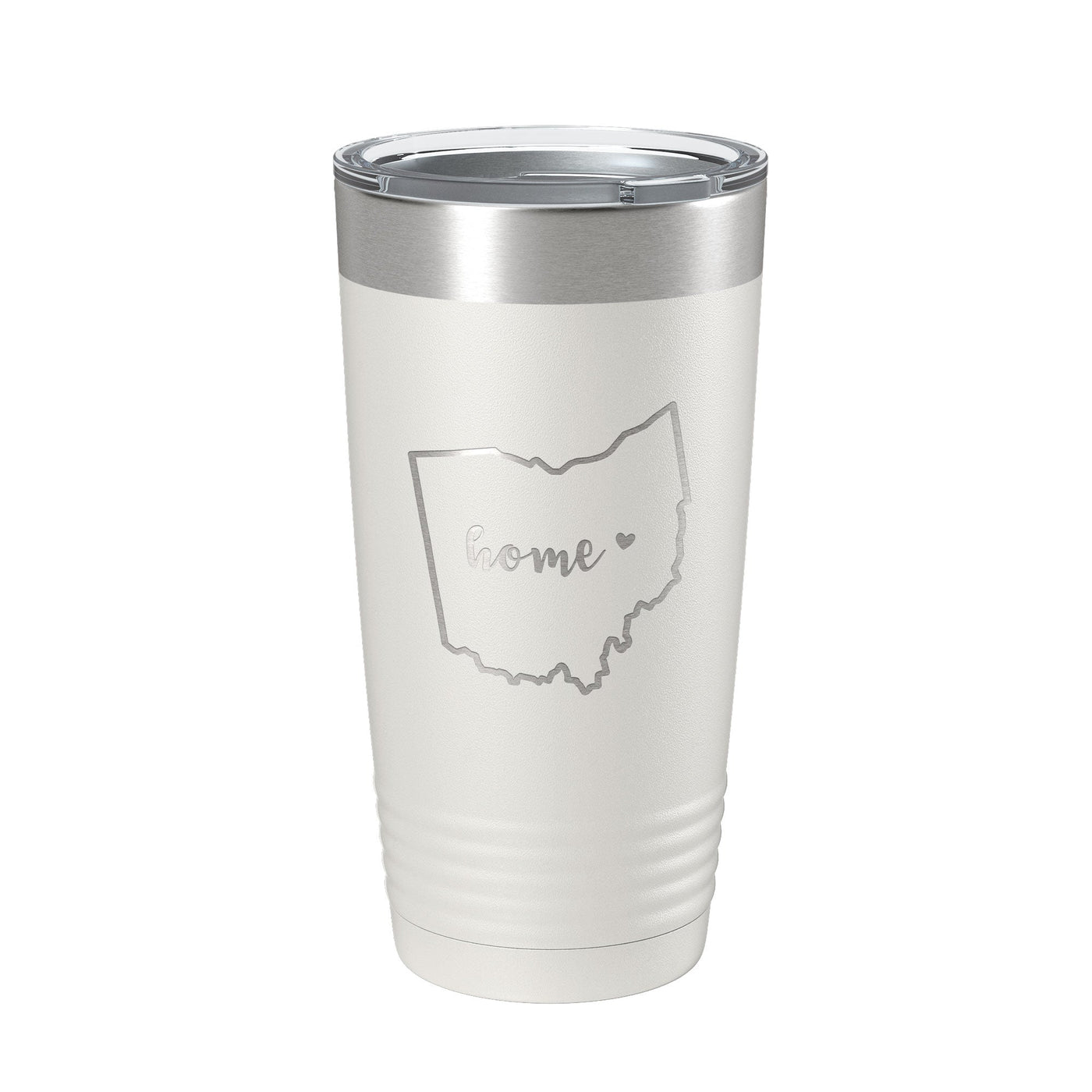 Ohio Tumbler Home State Travel Mug Insulated Laser Engraved Map Coffee Cup 20 oz-1