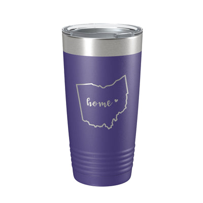 Ohio Tumbler Home State Travel Mug Insulated Laser Engraved Map Coffee Cup 20 oz-15