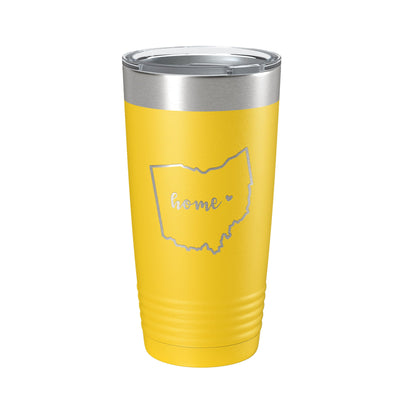 Ohio Tumbler Home State Travel Mug Insulated Laser Engraved Map Coffee Cup 20 oz-19