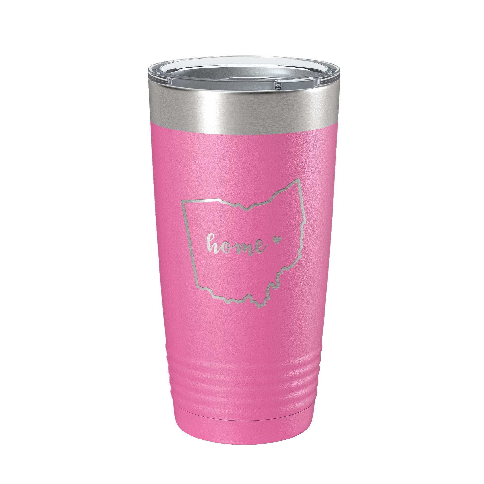 Ohio Tumbler Home State Travel Mug Insulated Laser Engraved Map Coffee Cup 20 oz-11