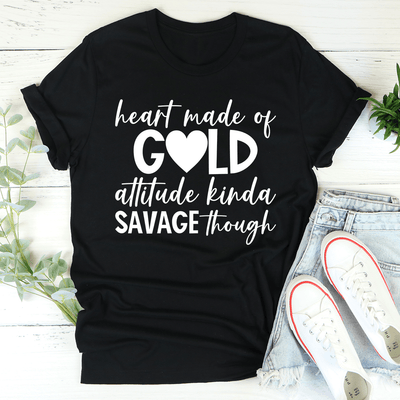 Heart Made Of Gold Tee-2